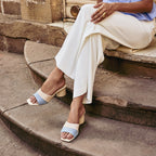 Ocean Corduroy Heels