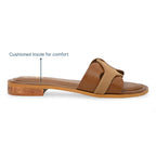 Tan Interlock Flats