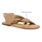 Knotty Twist Beige Flat