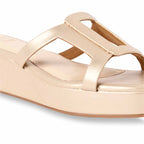 Cutout Gold Wedges