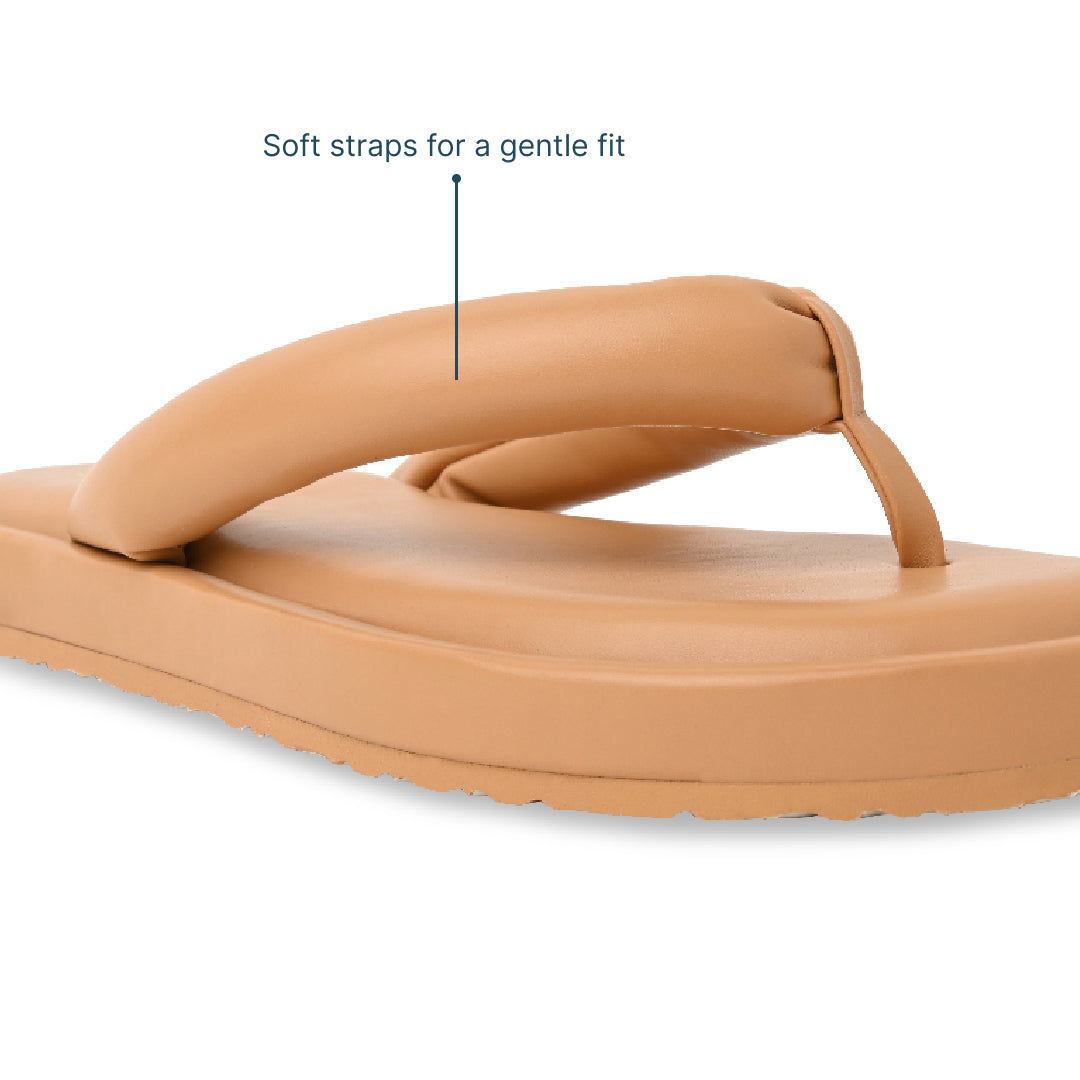 Bouncy Beige Flat