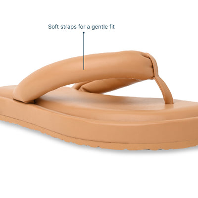 Bouncy Beige Flat