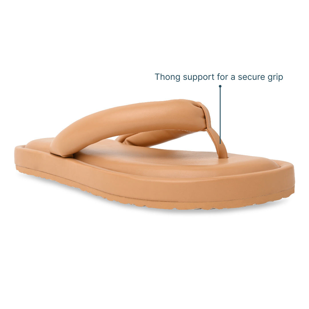 Bouncy Beige Flat
