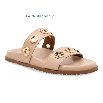 Gold Hexa Peach Slider