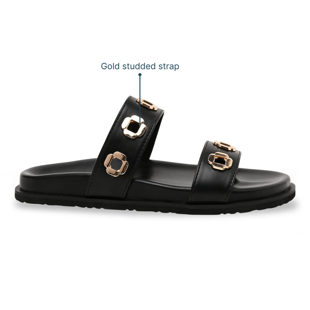 Gold Hexa Black Slider