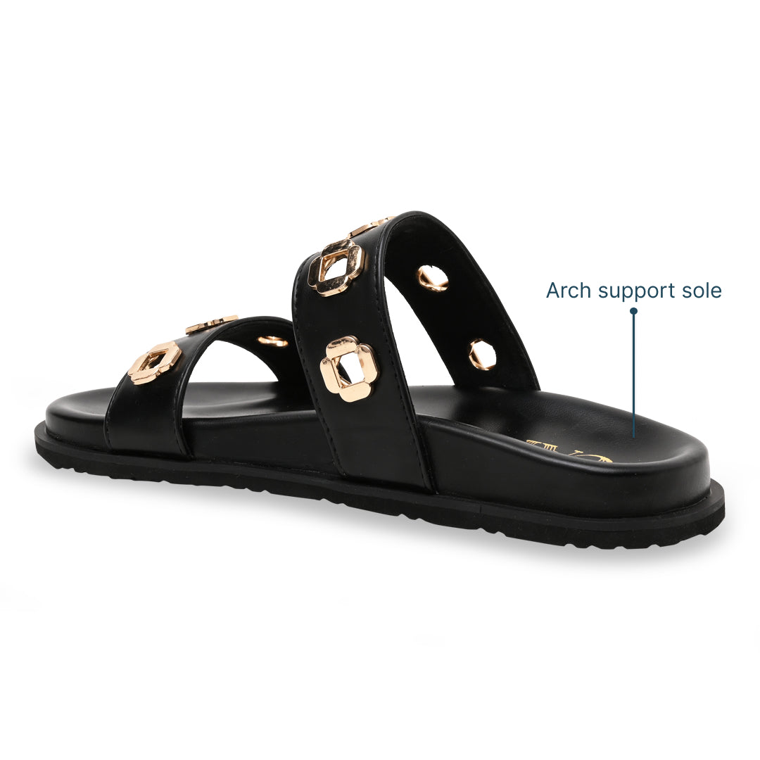 Gold Hexa Black Slider