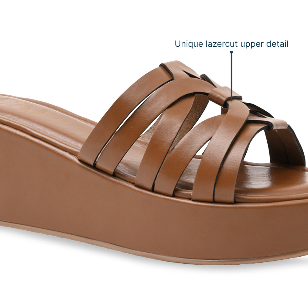 Lazercut Tan Platform
