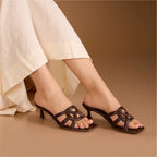 Halo Burgundy Heel