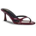The Bare Red Heels