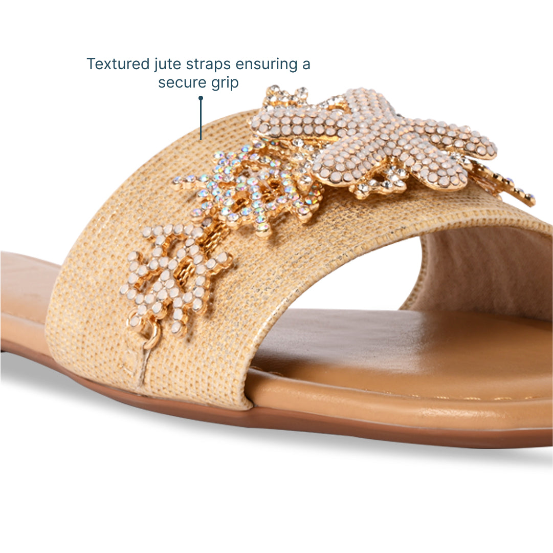 Starlit Shores Jute Flat