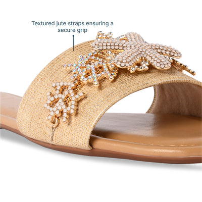 Starlit Shores Jute Flat