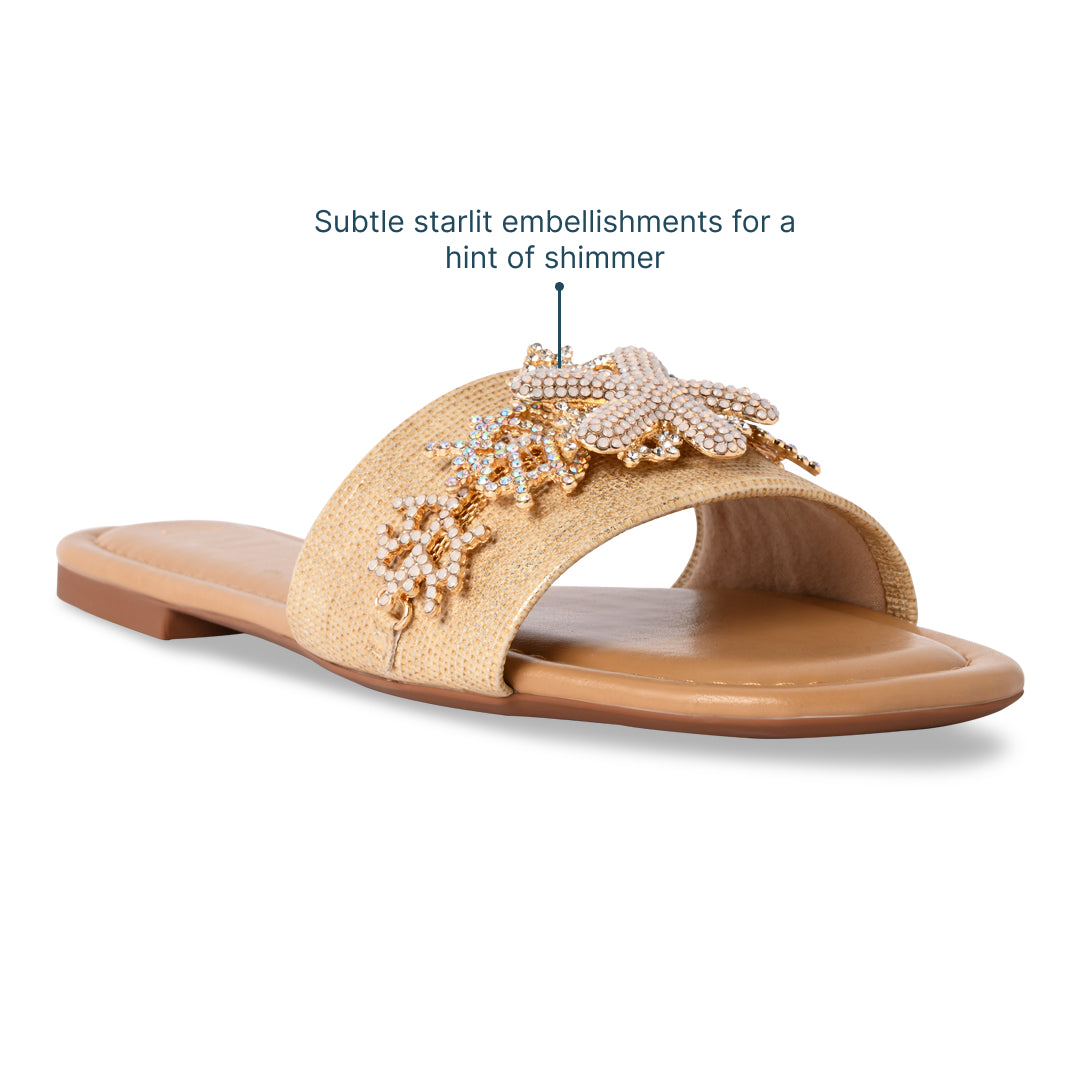 Starlit Shores Jute Flat