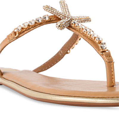 Starfish Glow Gold Flat