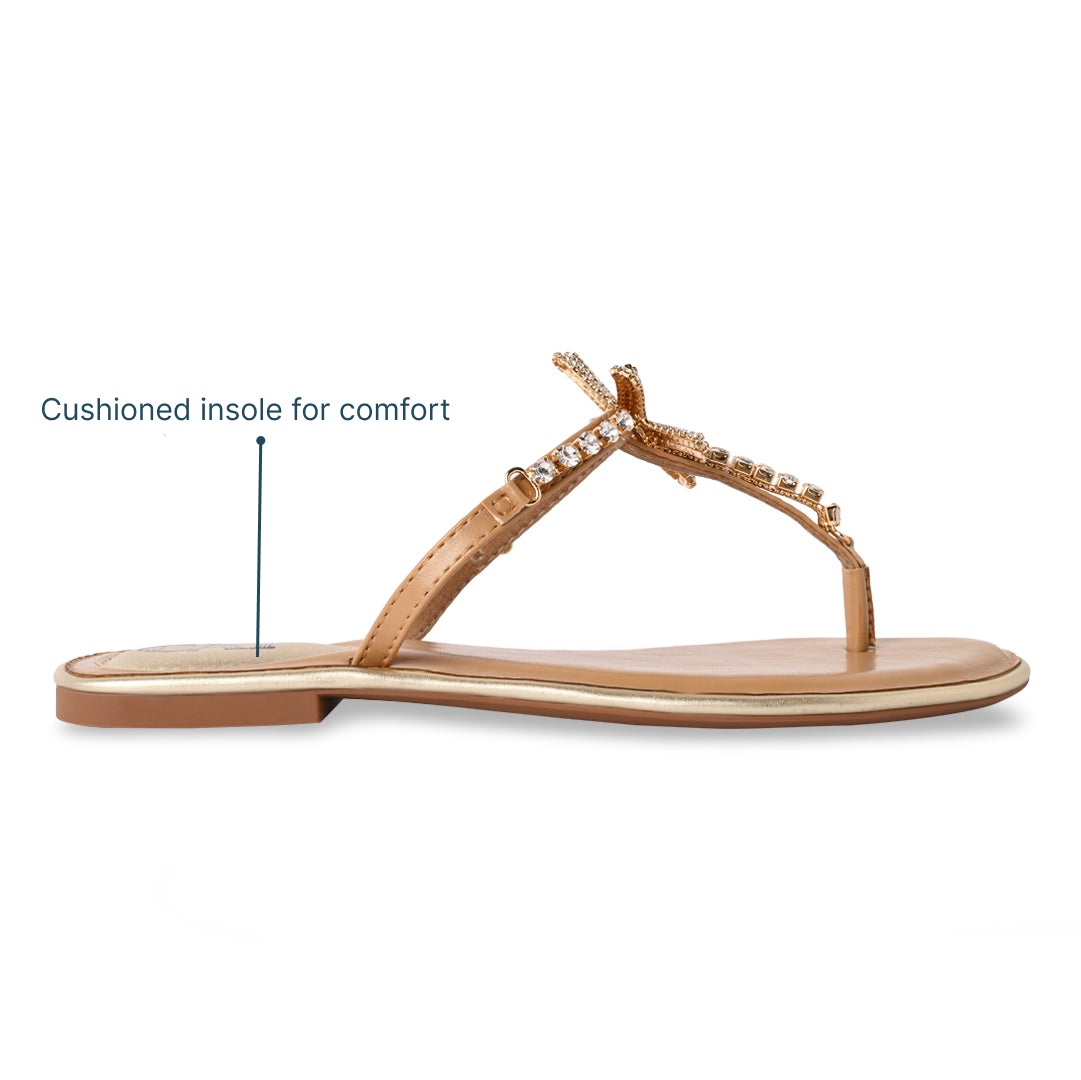 Starfish Glow Gold Flat