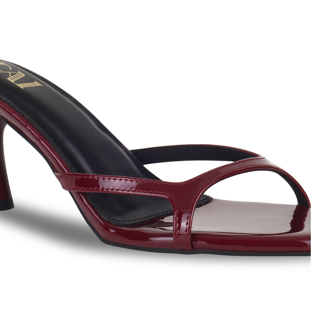 The Bare Red Heels
