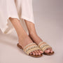 Dune Lace Tan Flat