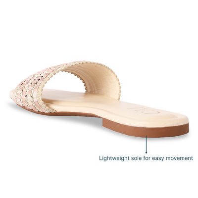 Blush Glow Beige Flat