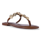 Sun Glow Coin Tan Flat