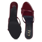 The Bare Red Heels