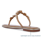 Seabed Sparkle Beige Flat
