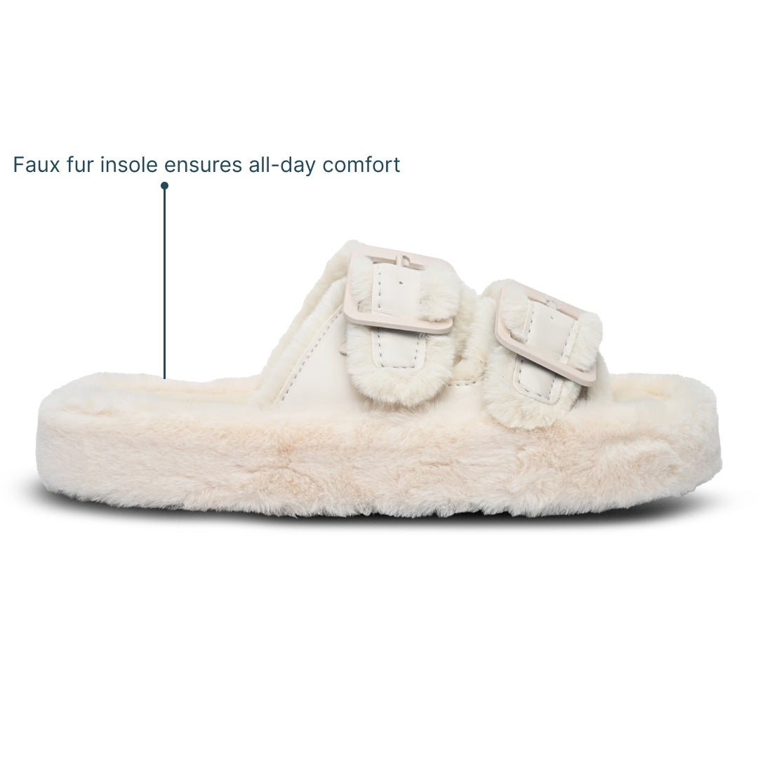 Fuzzy White Slides