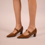 Tan Mary Jane Pumps