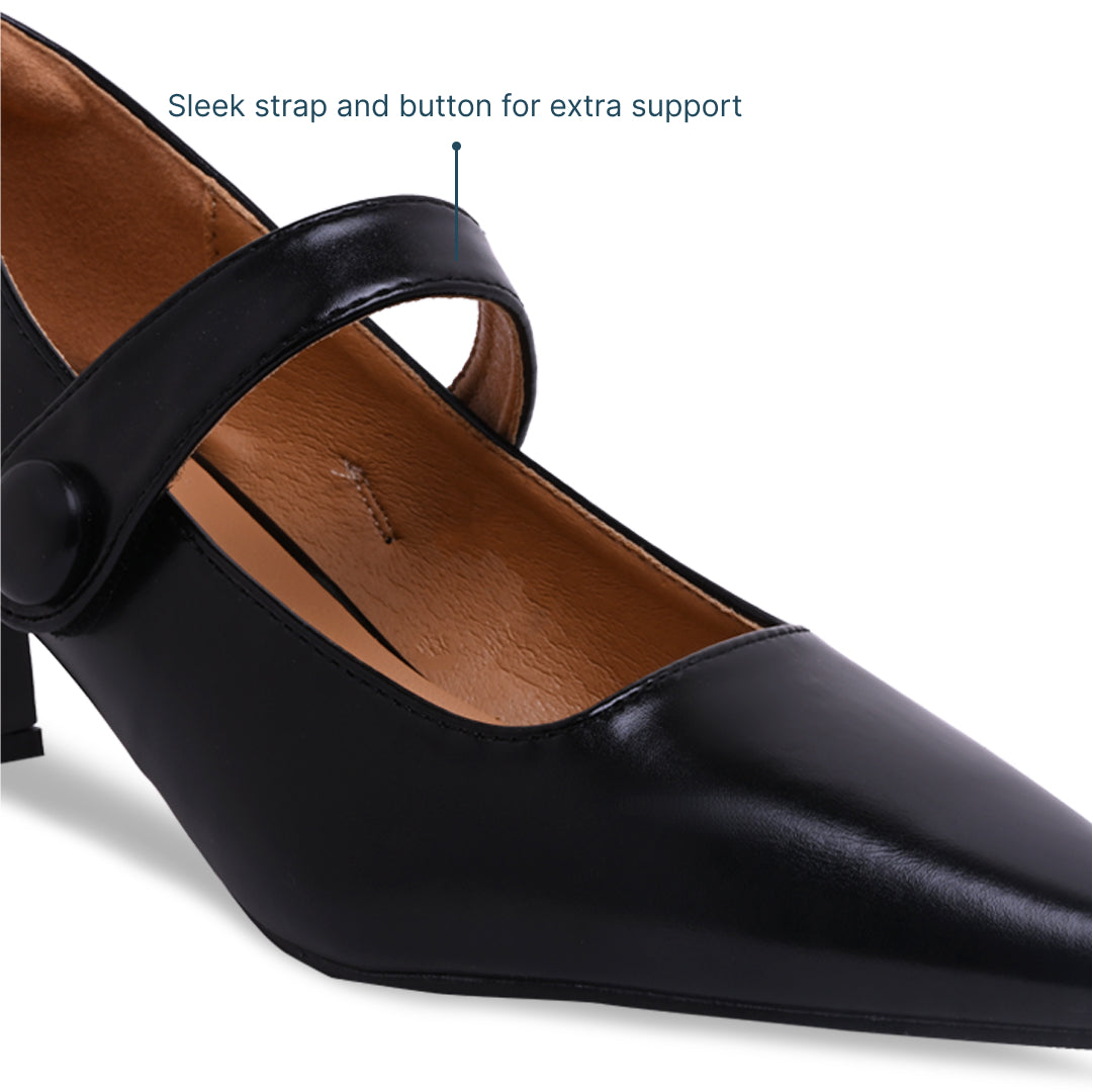 Black Mary Jane Pumps