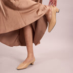 Classic Nude Pump Heels
