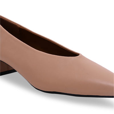 Classic Nude Pump Heels