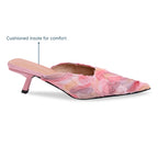 Pink Hues Mesh Mules