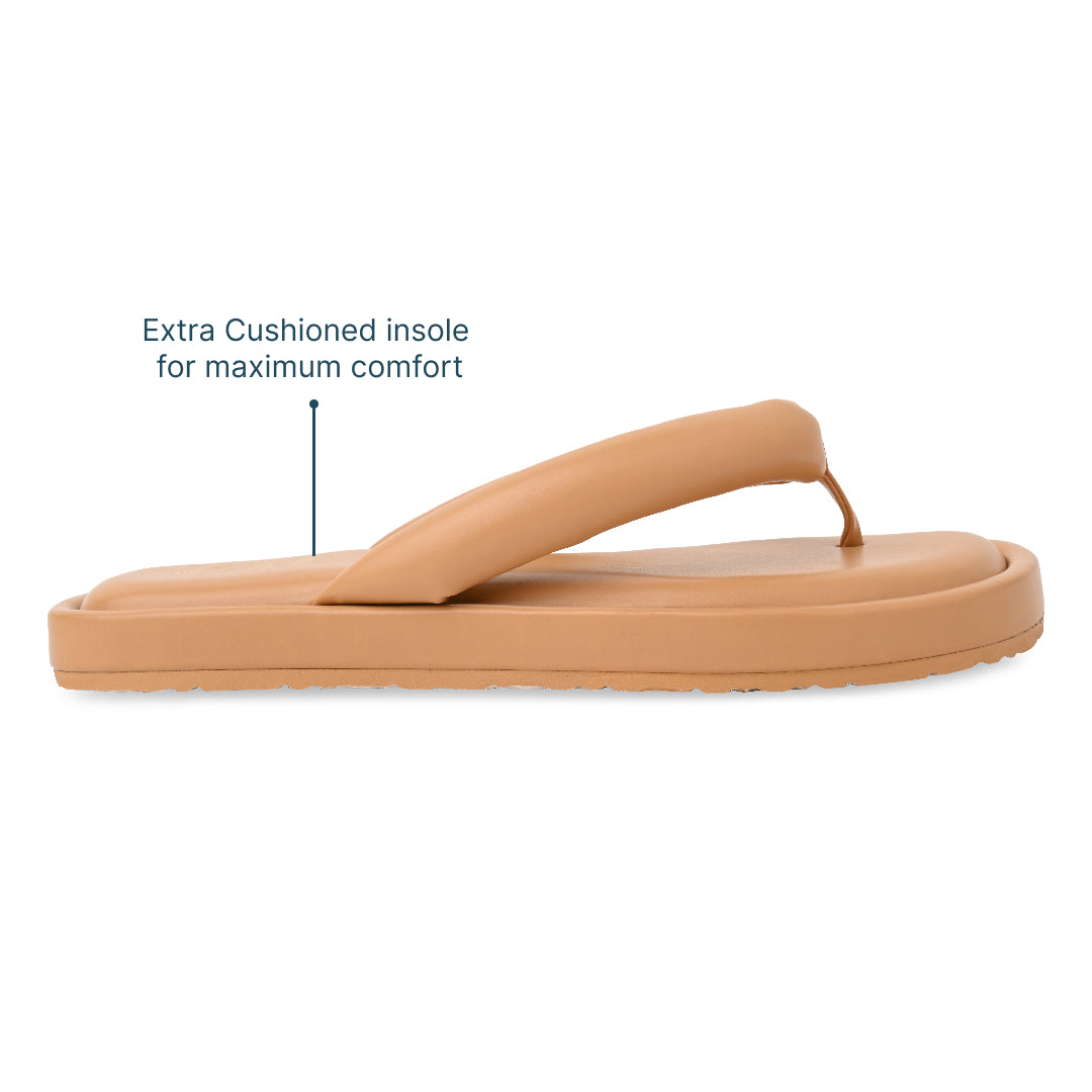Bouncy Beige Flat