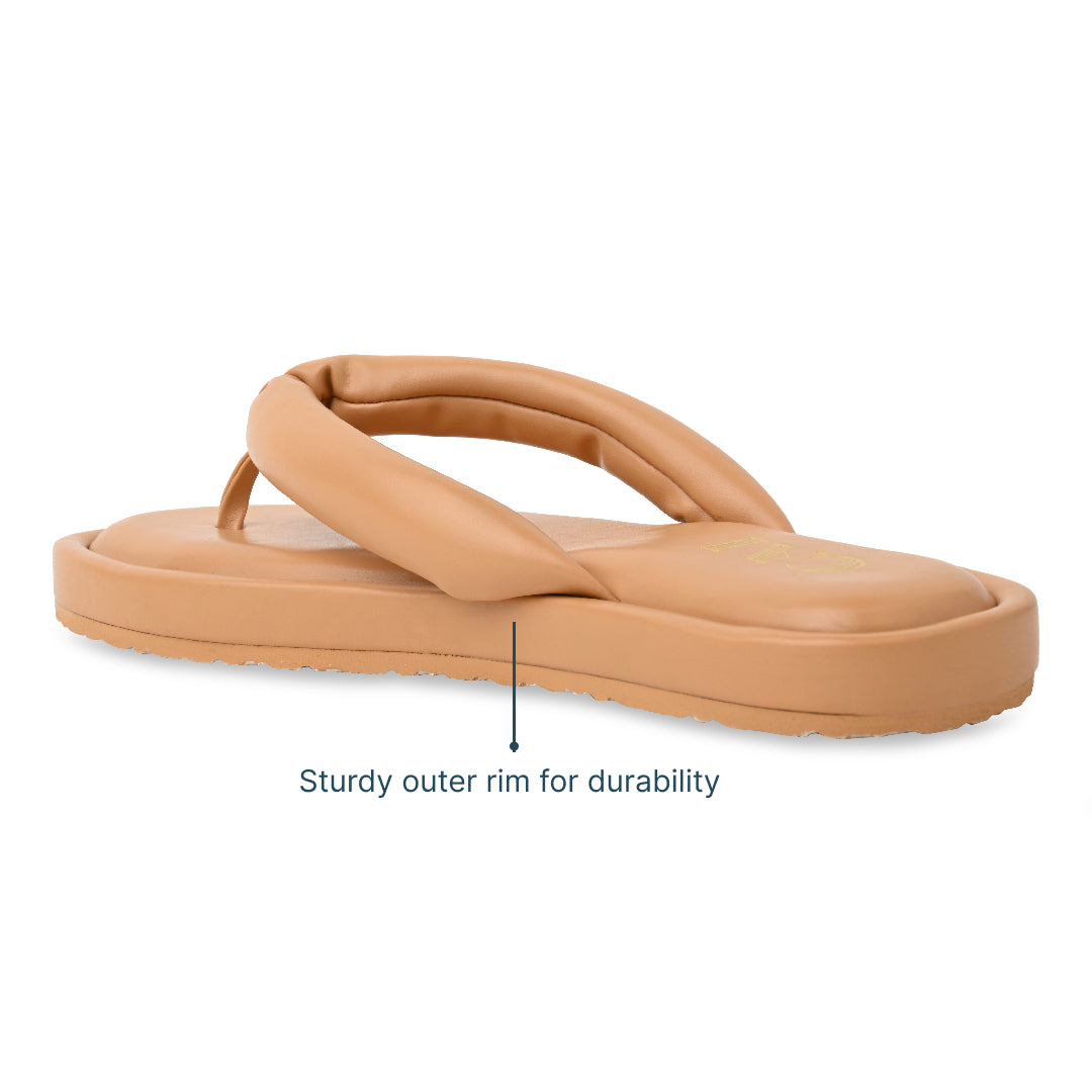 Bouncy Beige Flat