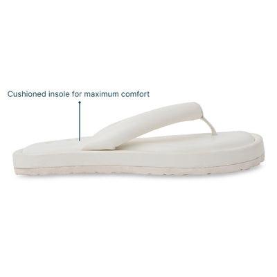 Bouncy White Flat