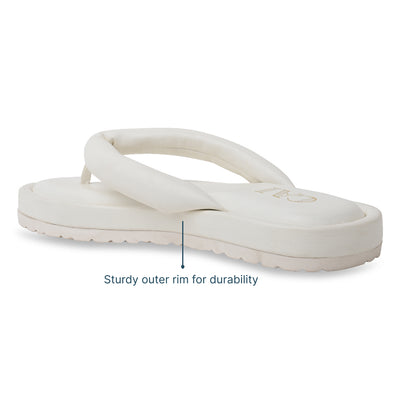 Bouncy White Flat