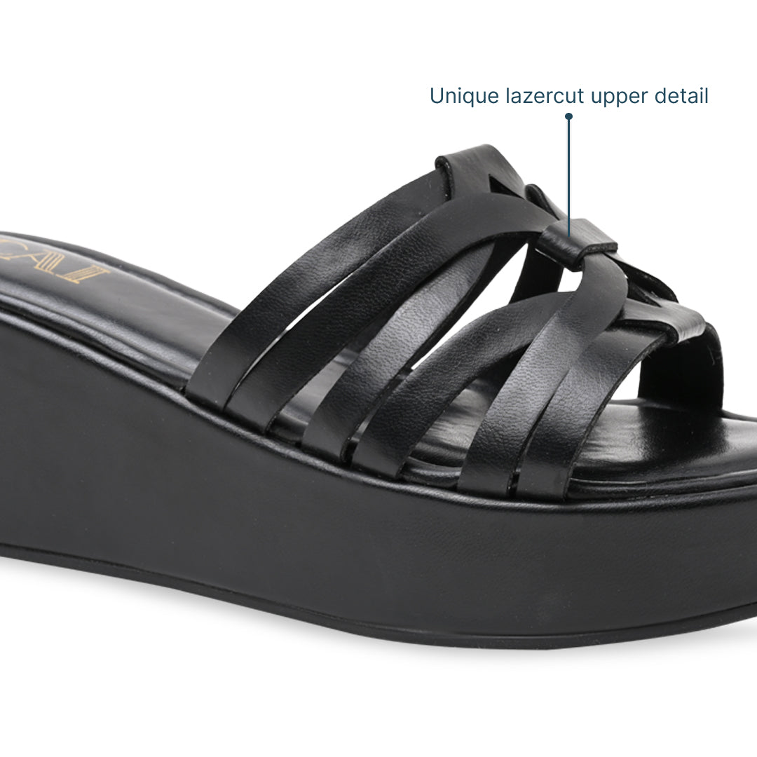 Lazercut Black Platform