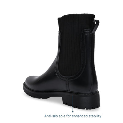 Black Wellington Boots