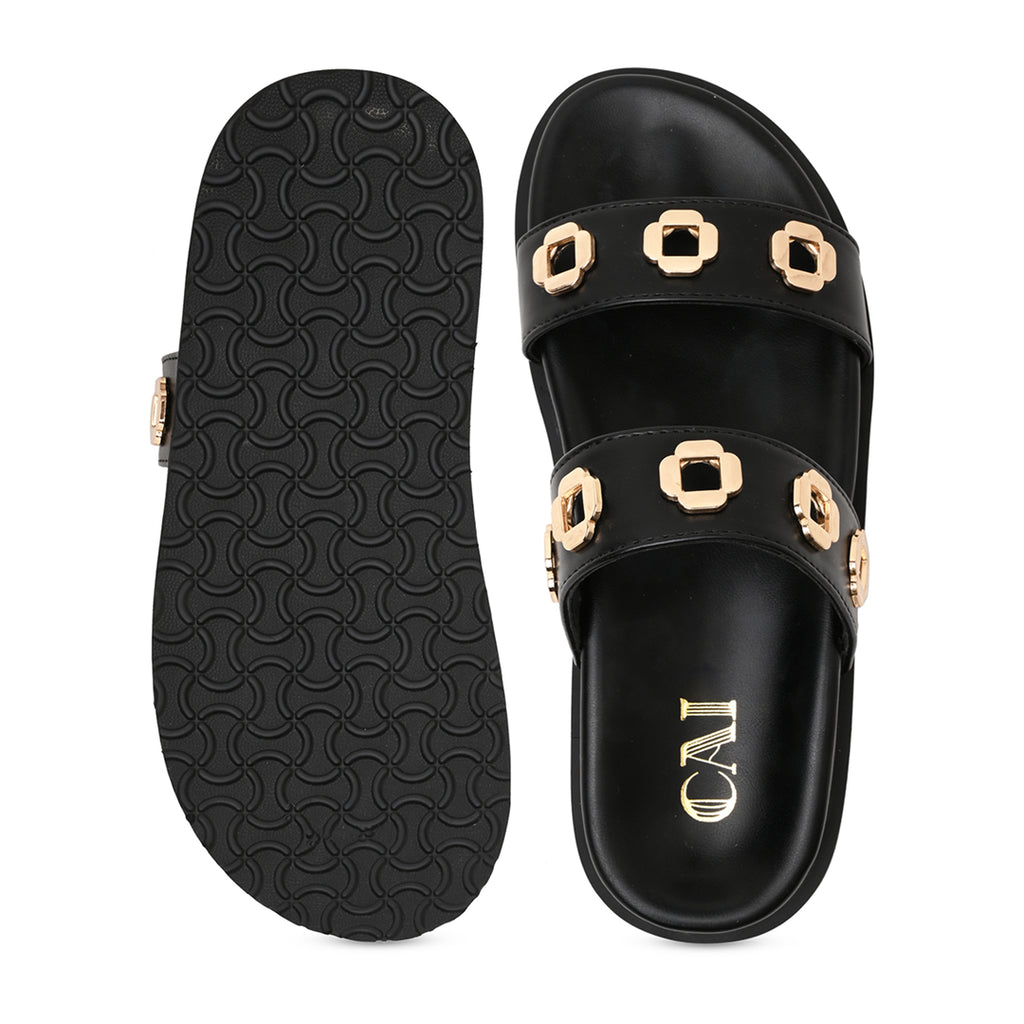 Gold Hexa Black Slider