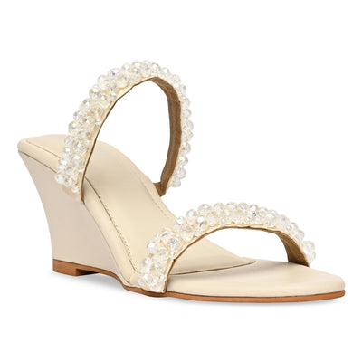 White Crystal Wedges