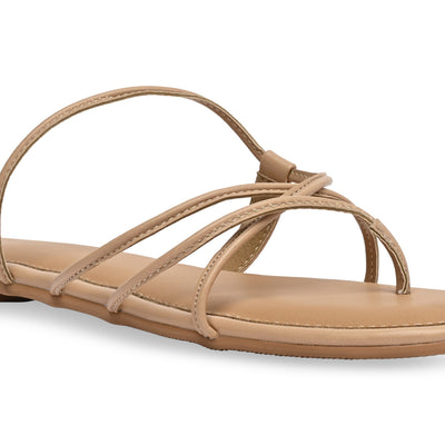 Tan String Flats