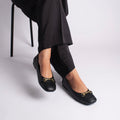Black Buckled Ballet