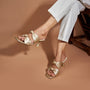 Scrunchy Soft Gold Heel