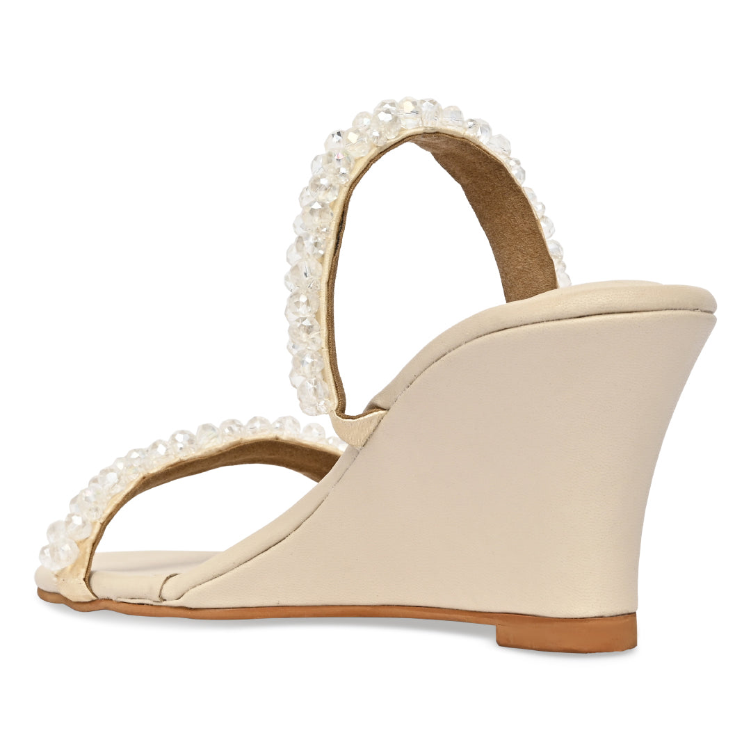 White Crystal Wedges