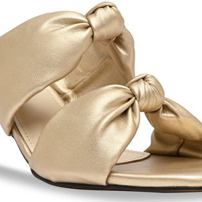 Scrunchy Soft Gold Heel