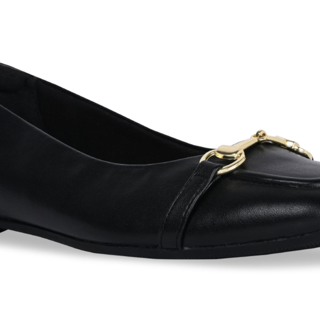 Black Buckled Ballet
