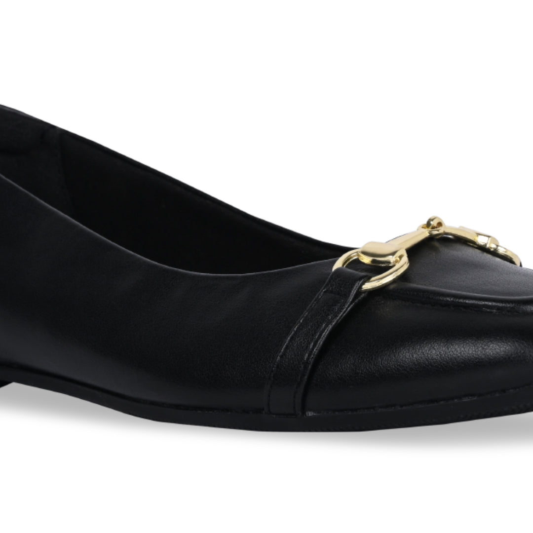 Black Buckled Ballet