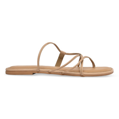 Tan String Flats