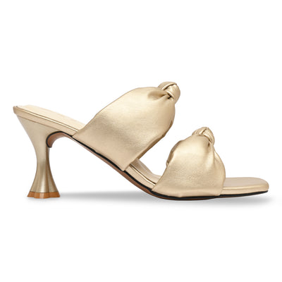 Scrunchy Soft Gold Heel