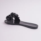 Midnight Bloom Flats