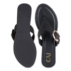 Luna Black Flats