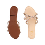Multi Strapped Crystal Flats
